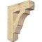 Ekena Millwork Balboa Craftsman Rough Sawn Bracket, Douglas Fir, 6"W x 24"D x 28"H BKT06X24X28BOA04RDF - alternate 1